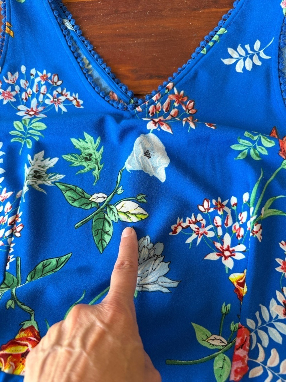 Sleeveless v neck tropical romper jumpsuit tropical resort vacation Hawaiian - Picture 7 of 9